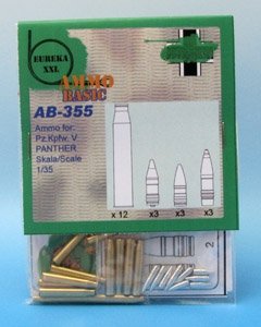 Eureka XXL AB-355 7.5 cm Ammo for Kw.K.42 (1/35) – obrázek 2