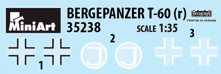MiniArt 35238 BERGEPANZER T-60 ( r ) INTERIOR KIT 1/35 – imagen 3