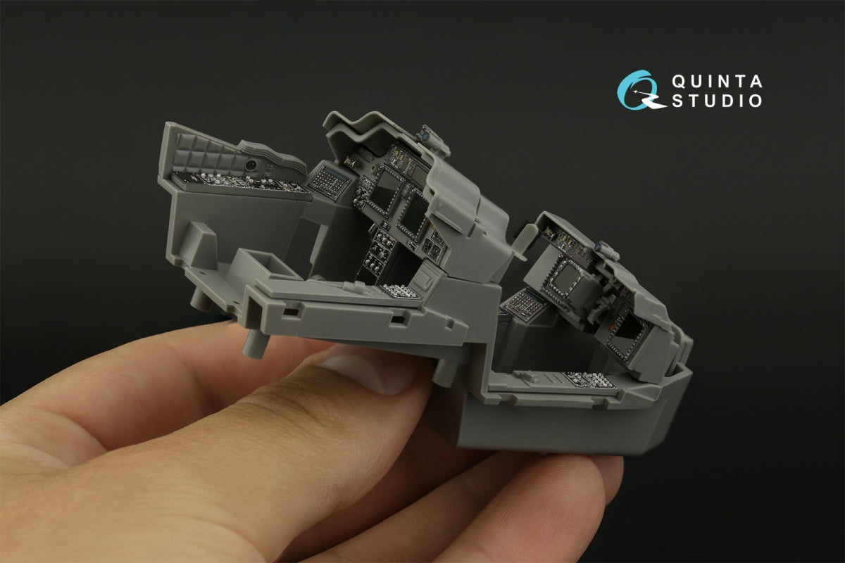 Quinta Studio QDS-35073 AH-64D/E 3D-Printed &amp;amp; colored Interior on decal paper (Meng) (small version) 1/35 – Bild 9