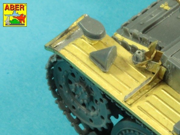 Aber 48041 Pz.Kpfw..38 (t) Ausf. E/F/G German tank Pz.38 (t) pt.2-fenders 1/48 – imagen 12