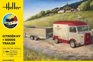Heller 52331 Starter Kit Citroen Hy + Goods Trailer 1/24 – image 2