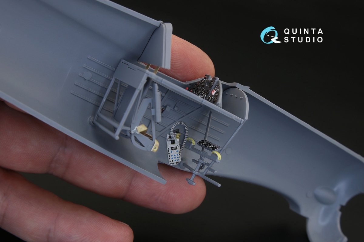 Quinta Studio QD32056 IAR - 81C 3D-Printed &amp;amp; colored Interior on decal paper (for Special Hobby kit) 1/32 – Bild 6