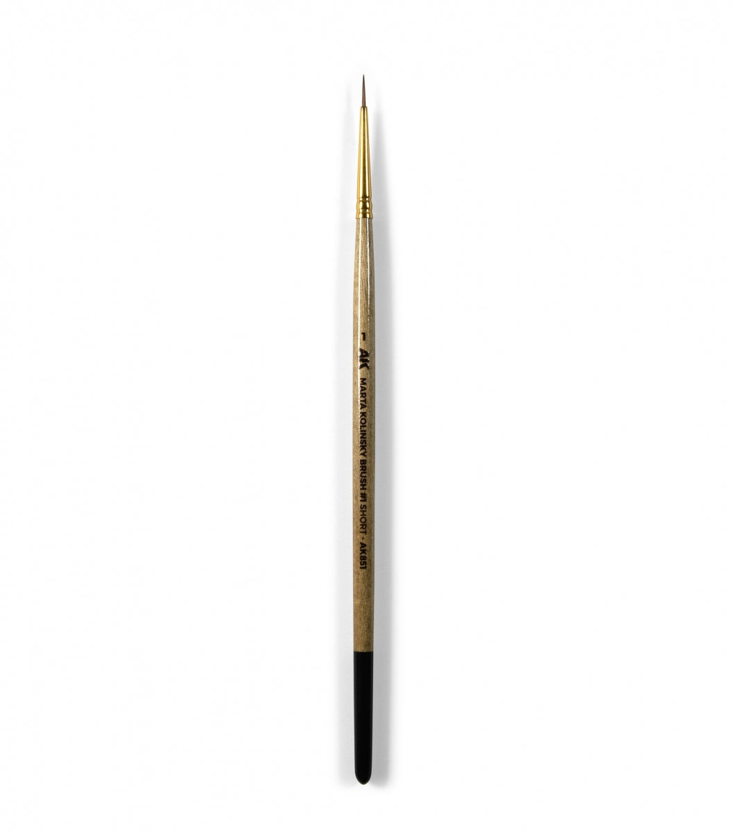 AK Interactive AK851 MARTA KOLINSKY BRUSH #1 SHORT – Bild 4