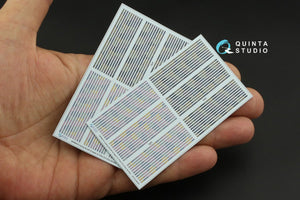 Quinta Studio QP48010 Lozeng rib tapes for Pfalz DIII-DIIIa (All kits) 1/48 – immagine 3