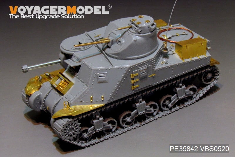 Voyager Model PE35842 WWII US M3A4 Lee Medium Tank basic For TAKOM 2085 1/35 – Bild 2