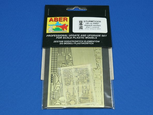 Aber 35043 Sturmtiger 38 cm RW61 Assault Mortal part 1 (TAM,ITA) (1/35) – Bild 3