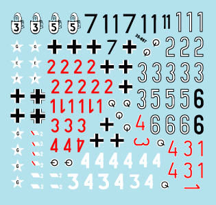 Star Decals 35-867 German Tanks in Italy 4 1/35 – zdjęcie 3
