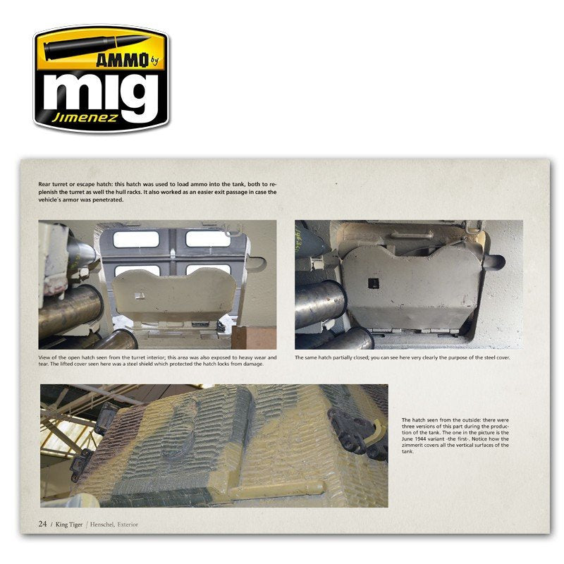 AMMO of Mig Jimenez 6022 KING TIGER - VISUAL MODELERS GUIDE (English) – obrázek 2