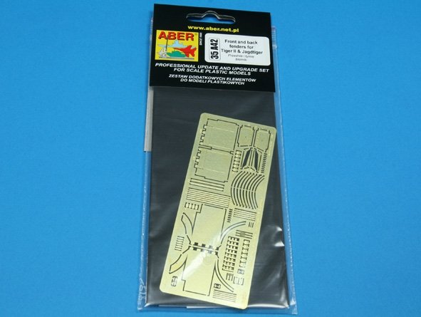 Aber 35A042 Front and rear fenders for Tiger II and Jagdtiger (1/35) – image 3