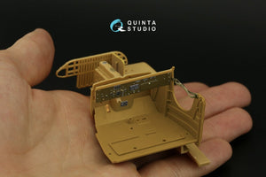 Quinta Studio QD35059 GMC CCKW 352 Open Cab 3D-Printed &amp;amp; colored Interior on decal paper (HobbyBoss) 1/35 – immagine 3