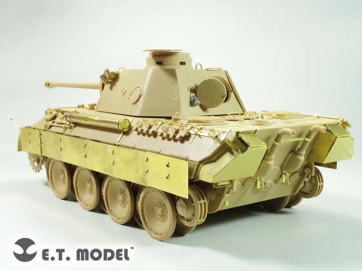 E.T. Model E35-242 WWII German Panther D Basic (For TAMIYA Kit) 1/35 – zdjęcie 3