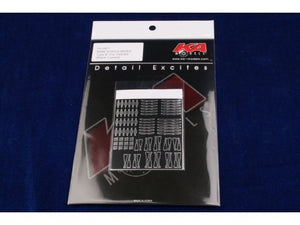KA Models KA-24011 Windshield Wiper Type B Black Coated (wipers) 1/24