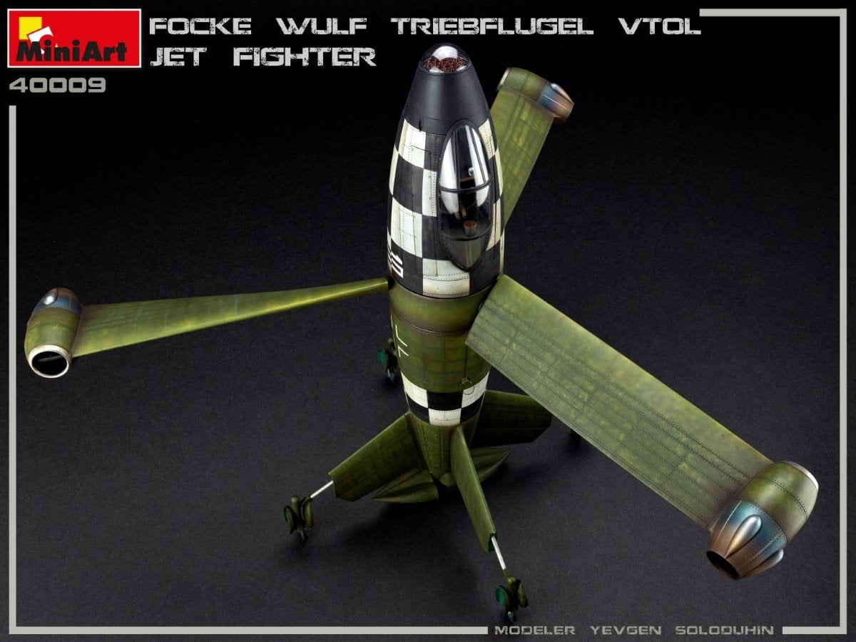 MiniArt 40009 Focke Wulf Triebflugel (VTOL) Jet Fighter 1/35 – obrázek 3