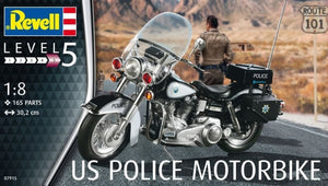 Revell 07915 US Police Motorbike 1/8