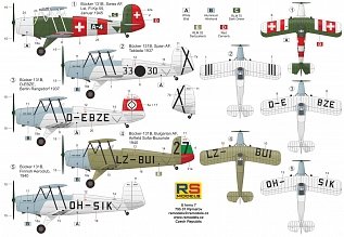RS Model 92238 Bucker 131 B &amp;quot; Jungmann&amp;quot; 1/72 – zdjęcie 2