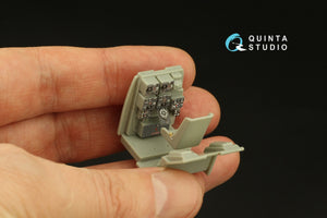 Quinta Studio QD48353 Me 410 3D-Printed &amp;amp; colored Interior on decal paper (Meng) 1/48 – Bild 7