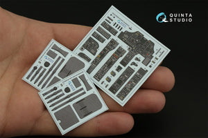 Quinta Studio QD35090 AH-64A 3D-Printed &amp;amp; colored Interior on decal paper (Academy) 1/35 – obrázek 9