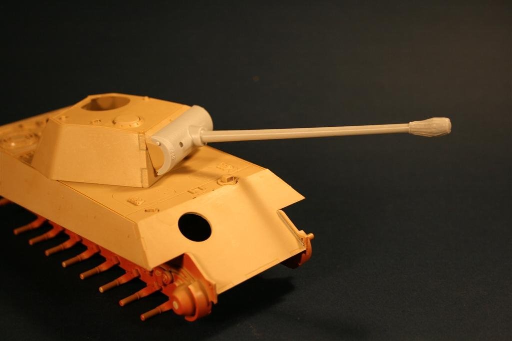 Panzer Art RE35-076 KwK42/L71 Barrel with canvas cover for Panther tank 1/35 – obrázek 2
