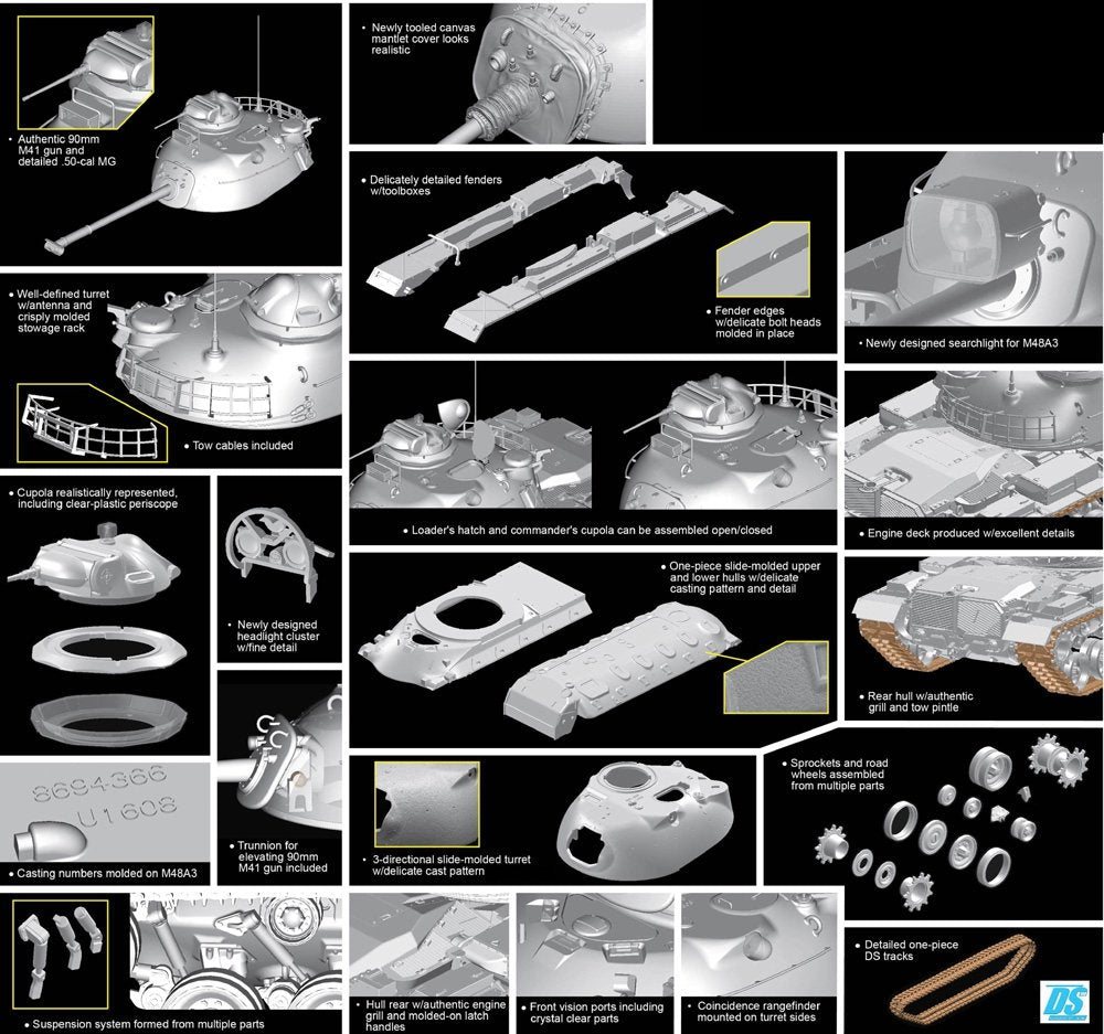 Dragon 3546 M48A3 (1/35)  – image 2