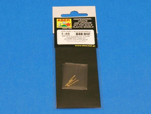 Aber A48 012 Jeu de 2 canons pour mitrailleuses d&amp;#39;avion japonaises Type 97 de 7,7 mm (1/48) – image 3