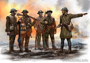 Master Box 35146 Infanterie britannique, période de la bataille de la Somme, 1916 (1/35)