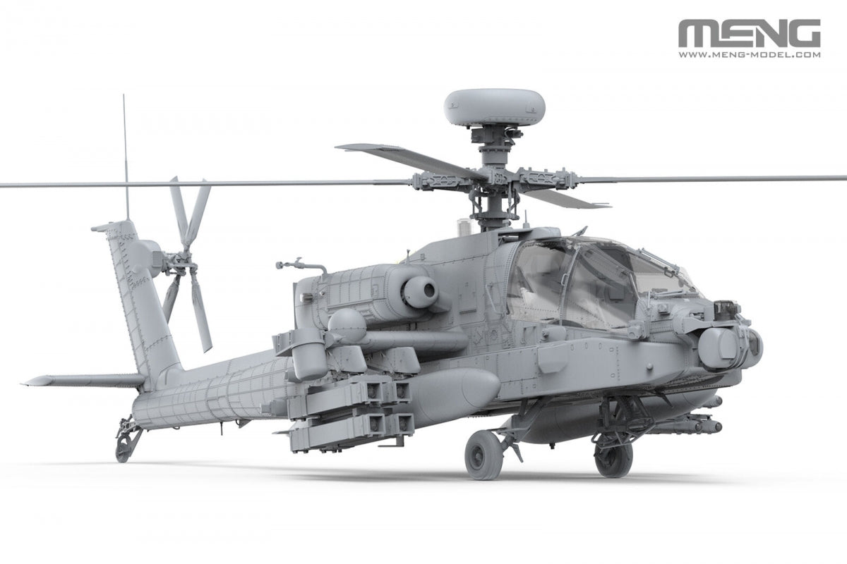 Meng Model QS-005S AH-64 D Saraf - Heavy Attack Helicopter (Israeli Air Force) with Figures 1/35 – image 2
