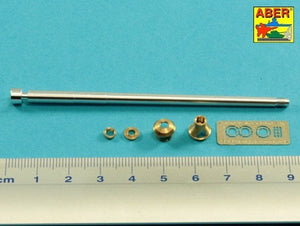 Aber 35L-048N 75mm KwK40L/48 barrel with late muzzle brake for German Panzer IV Ausf. J late - Ausf. J final series 1/35 – imagen 3