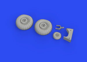 Roues Eduard 648608 Do 17Z pour EDUARD/ICM 1/48 – image 3