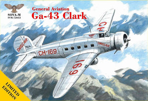 Sova 72033 General Aviation Ga-43 Clark 1/72