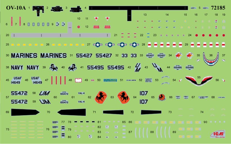 ICM 72185 OV-10A Bronco 1/72 – immagine 7