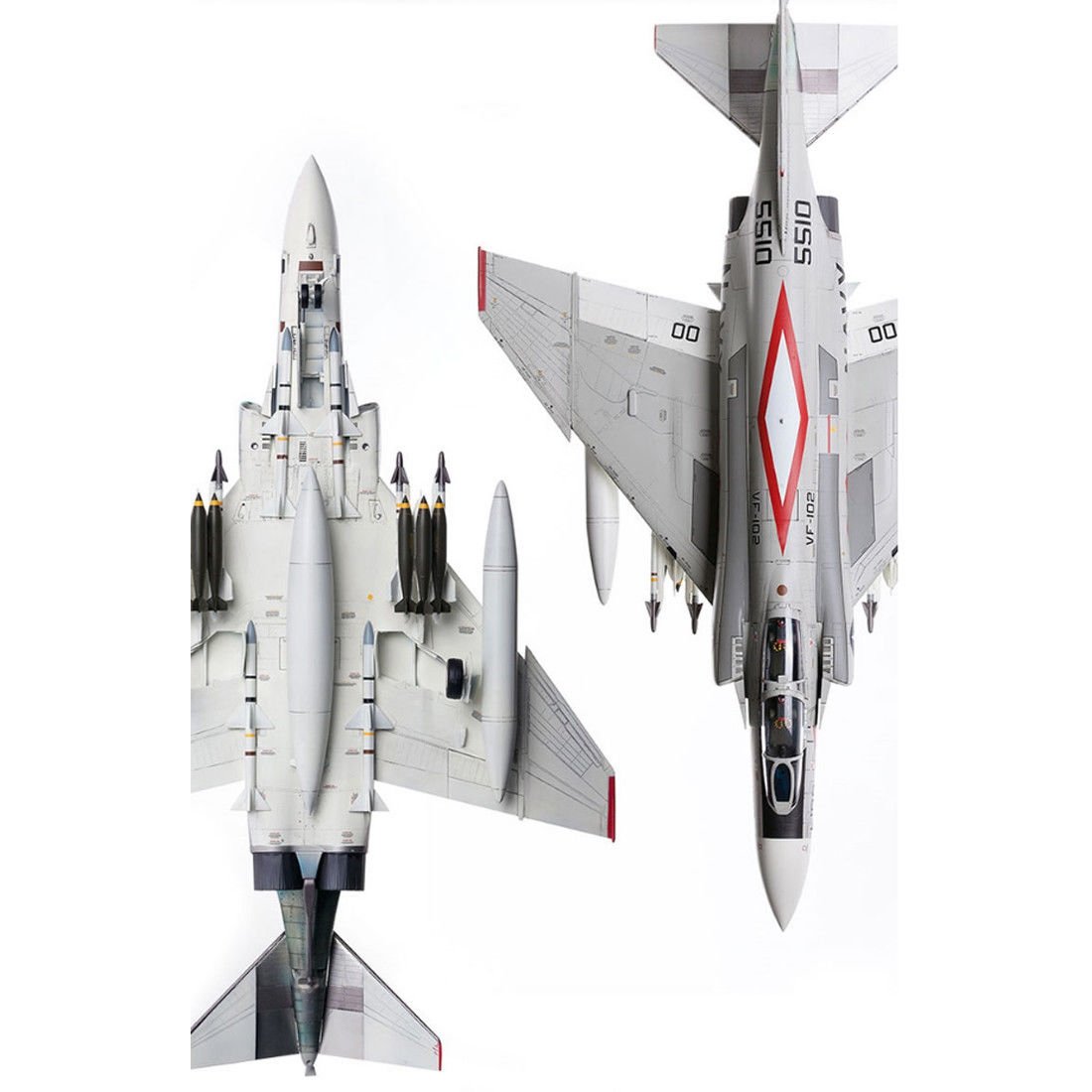 Academy 12323 USN F-4J VF-102 Diamondbacks 1/48 – image 6
