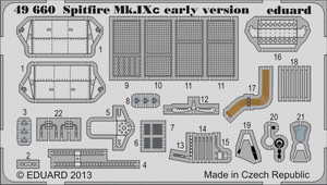 Eduard 49660 Spitfire Mk. IXc version initiale 1/48 EDUARD