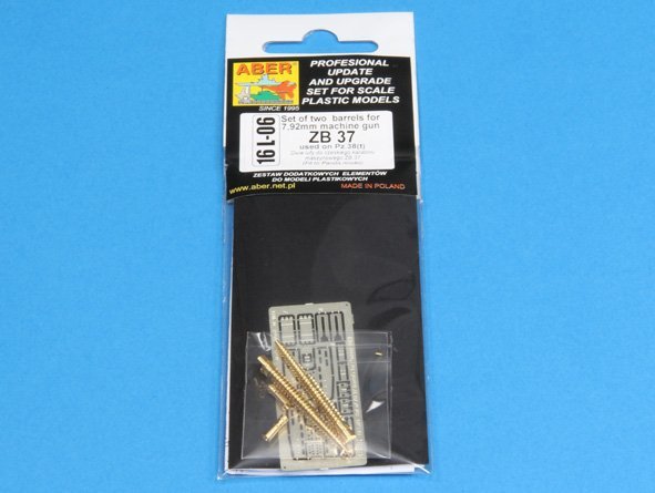 Aber 16L-06 Set of two barrels ZB 37 ​​for Panzer 38(t) 1/16 – Bild 12