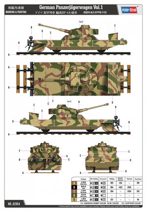 Hobby Boss 82954 German Panzerjägerwagen Vol.1 1/72 – image 2