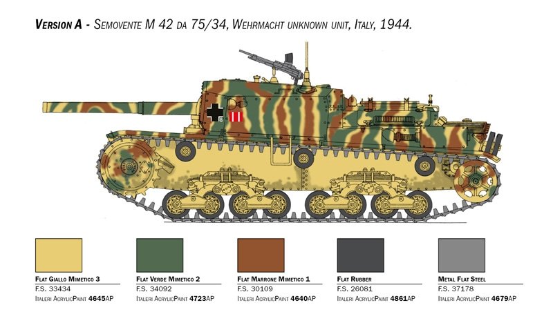 Italeri 6584 Semovente M42 da 75/34 1/35 – image 9