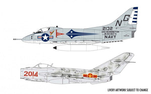Airfix 50185 Mig 17 &amp;amp; Douglas Skyhawk Dogfight Double 1/72 – Bild 2