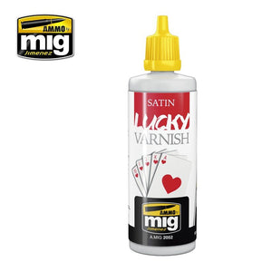AMMO Mig 2052 SATIN LUCKY VARNISH 60ml (satin varnish)