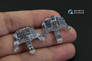 Quinta Studio QD32081 F-5F 3D-Printed colored Interior on decal paper (for KittyHawk kit) 1/32 – Bild 7