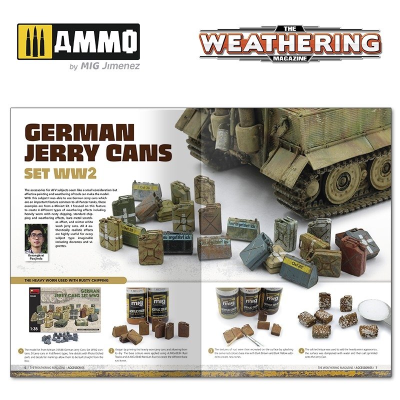 Ammo of Mig 4531 The Weathering Magazine Issue 32: ACCESSORIES (English) – zdjęcie 3