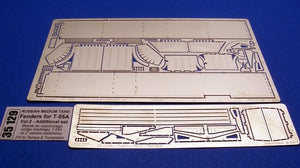 Aber 35129 Fenders for the Soviet T-55A medium tank part 2 additional set (TAM,TRU) (1/35)