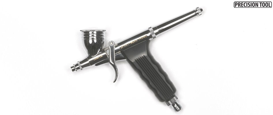 Tamiya 74540 Trigger Air Brush w/Integrated Cup 0.3mm