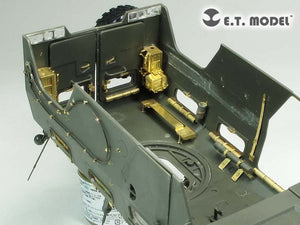 ET Model E35-195 Russian GAZ-233014 STS &amp;quot;TIGER&amp;quot; Interior (For Meng VS-003) (1/35) – immagine 6