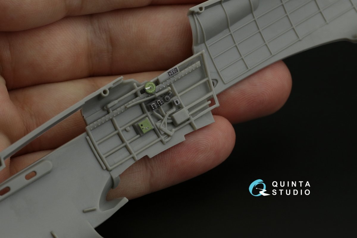 Quinta Studio QD48272 P-40B 3D-Printed &amp;amp; colored Interior on decal paper (Airfix) 1/48 – obrázek 12