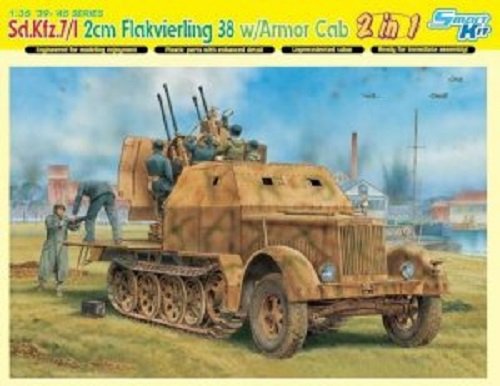 Dragon 6533 Sd.Kfz 7/1 2cm Flakvierling 38 w/Armor Cab (1/35)