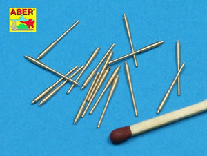 Aber 350L-14 Set of 16 pcs 105 mm SFLAK barrels SKC/33nt used in C/37 mount for German war ships 1/350 – Bild 2