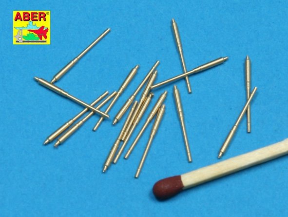 Aber 350L-14 Set of 16 pcs 105 mm SFLAK barrels SKC/33nt used in C/37 mount for German war ships 1/350 – Bild 2