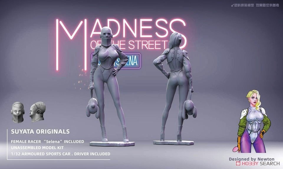 Suyata MS-001 Madness of the Street Luna &amp;amp; Selena 1/32 – obrázek 3