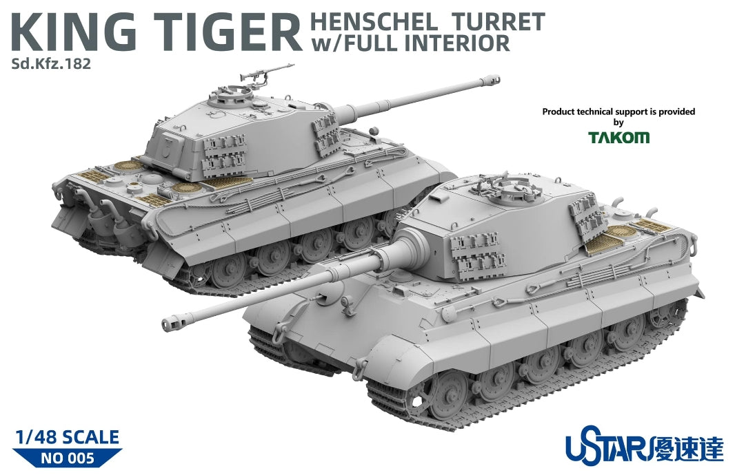 Suyata NO-005 King Tiger Henschel Turret With Full Interior 1/48 – obrázek 2