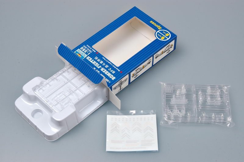 Trumpeter 06246 BFC BOMBER-FIGHTER (6pcs.) 1/350 – obrázek 2