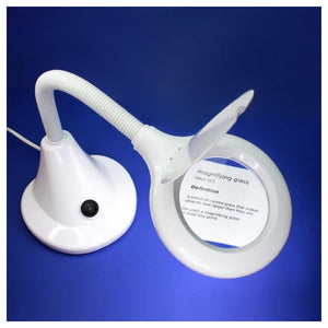 Lightcraft LC8082LED-EU LED Compact Flexi Magnifier Lamp (EU Plug) – image 3